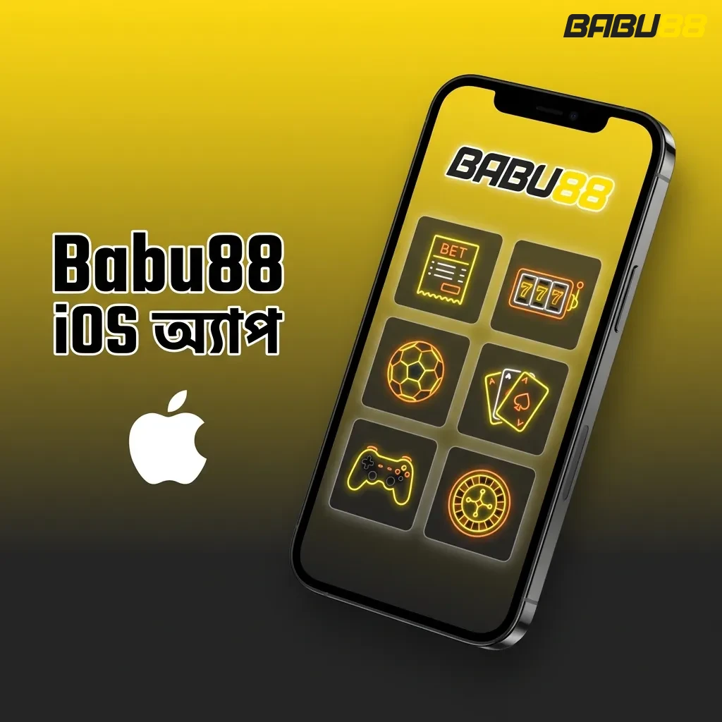 Babu88 iOS app interface showing betting and casino features on iPhone and iPad devices