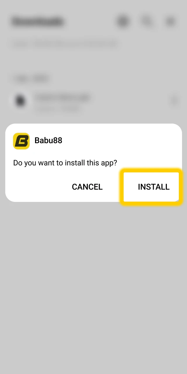 Agree to Download in the Pop-Up.