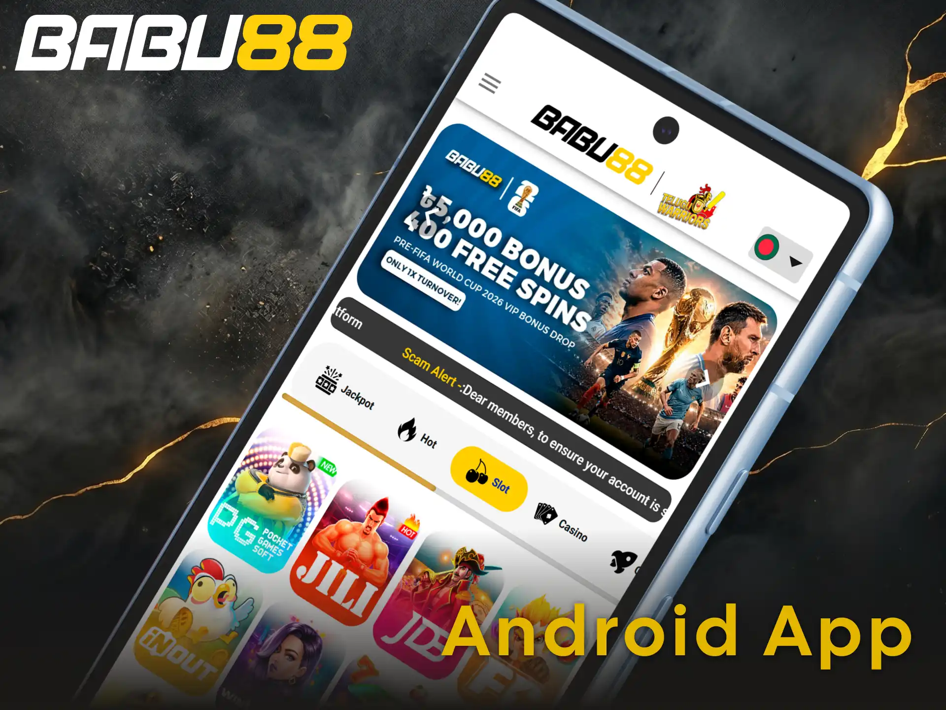Download the official Babu88 Android app to start mobile betting.