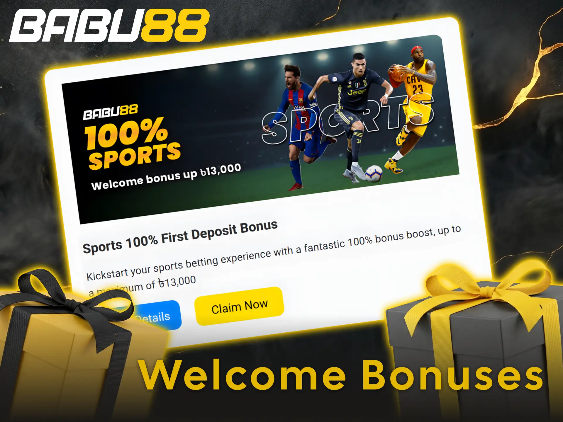 Claim great Babu88 welcome bonuses after your first deposit.